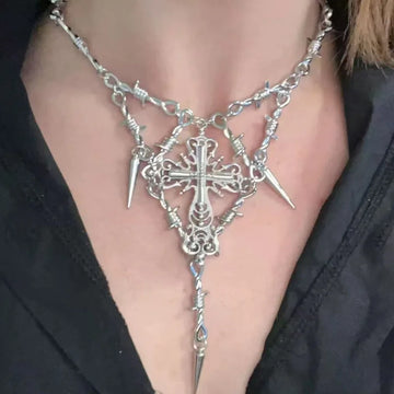 Gothic Pendant Necklace – Medieval Style Pendant Jewelry for Men &amp; Women